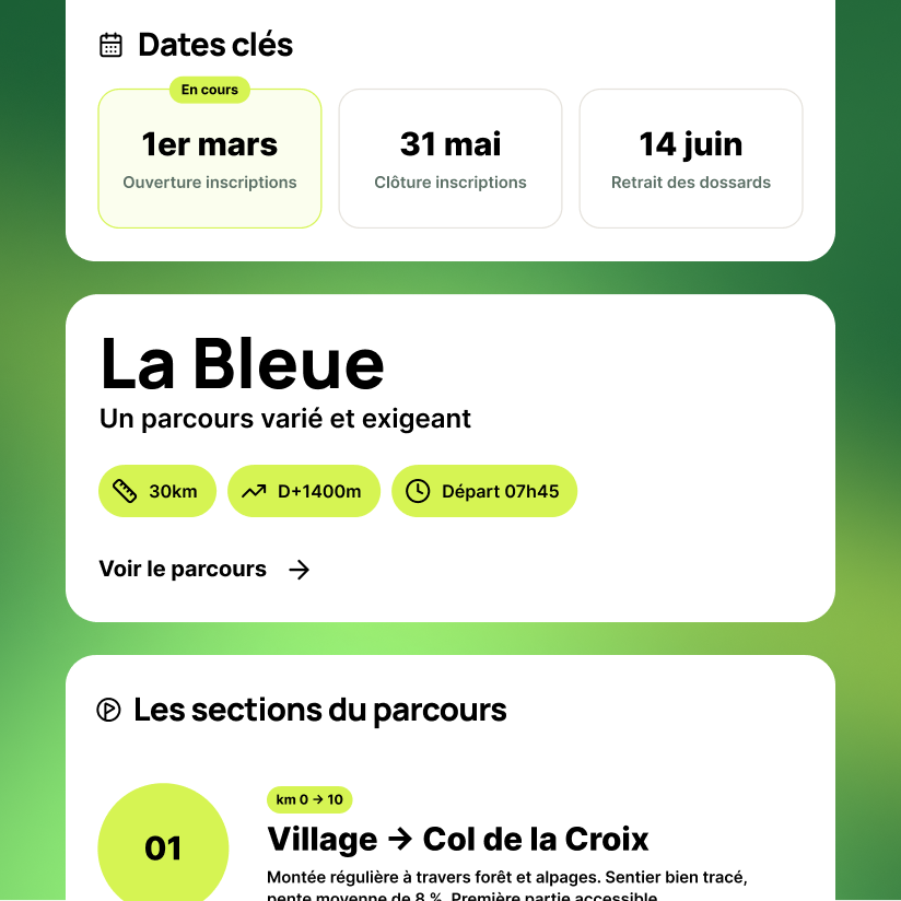 Une information claire